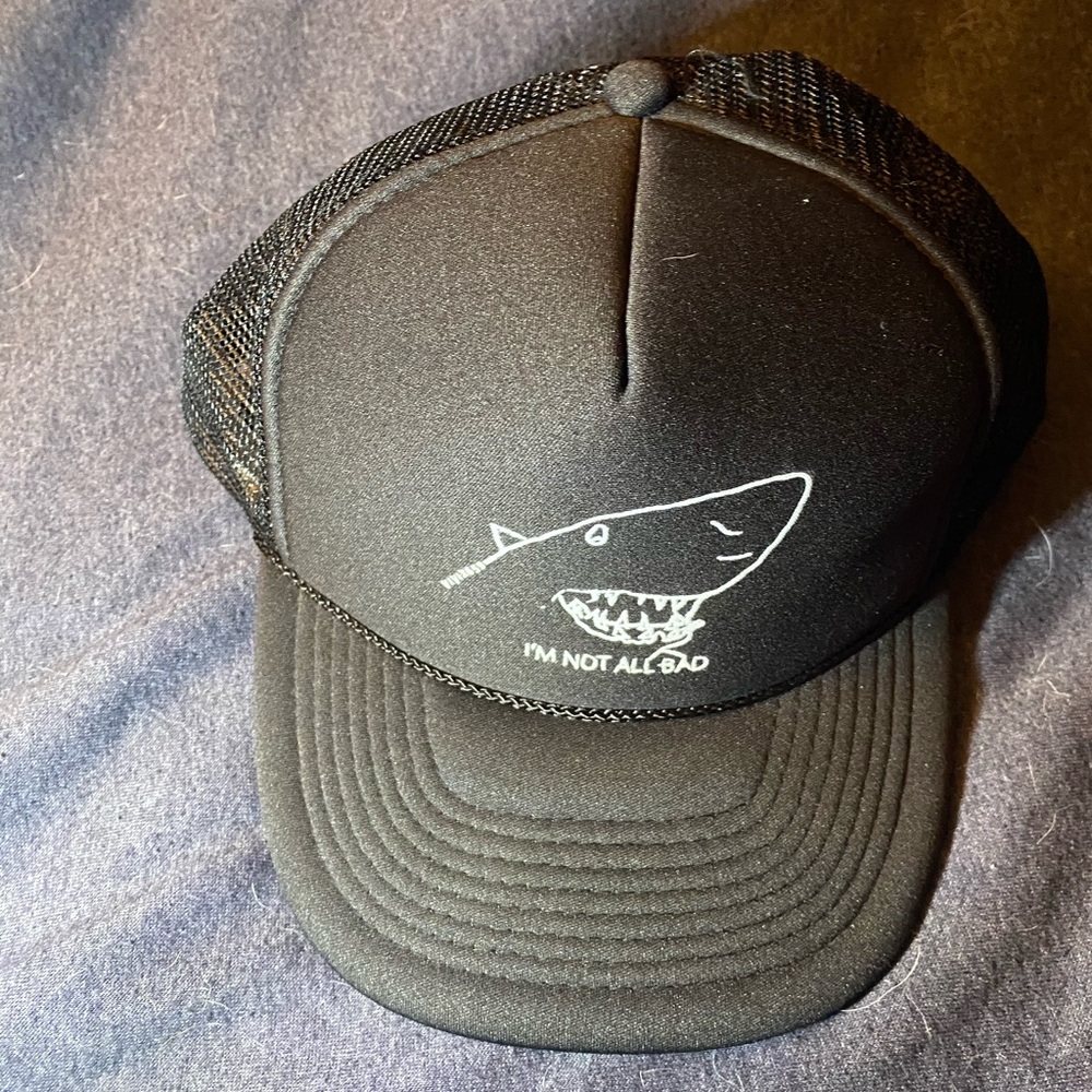 “I’m not all bad” shark hat